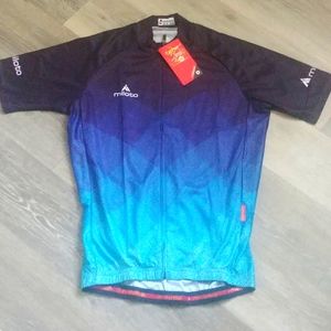 Miloto Women's Gradient Blue Cycling Jersey